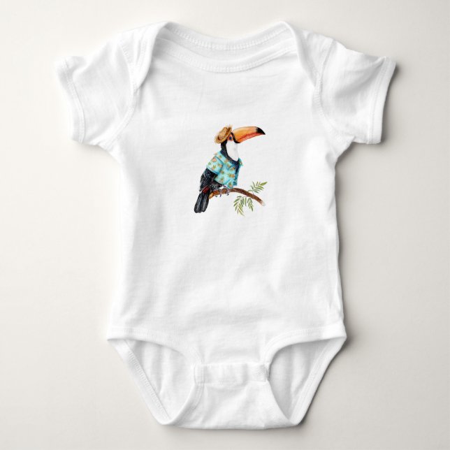 Toucan in Hawaiian shirt (Front)