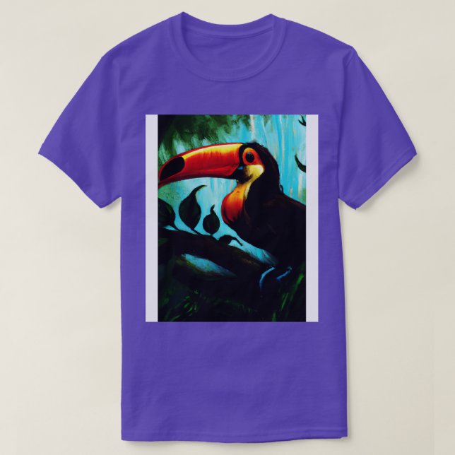 Toucan in Jungle T-Shirt (Design Front)