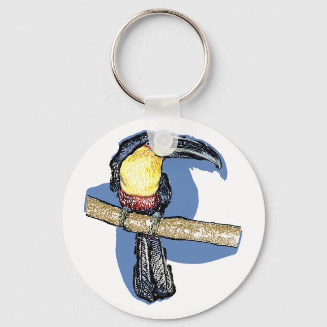 Toucan Key Ring (Front)