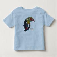 Toucan Mosaic Customisable Toddler T-Shirt