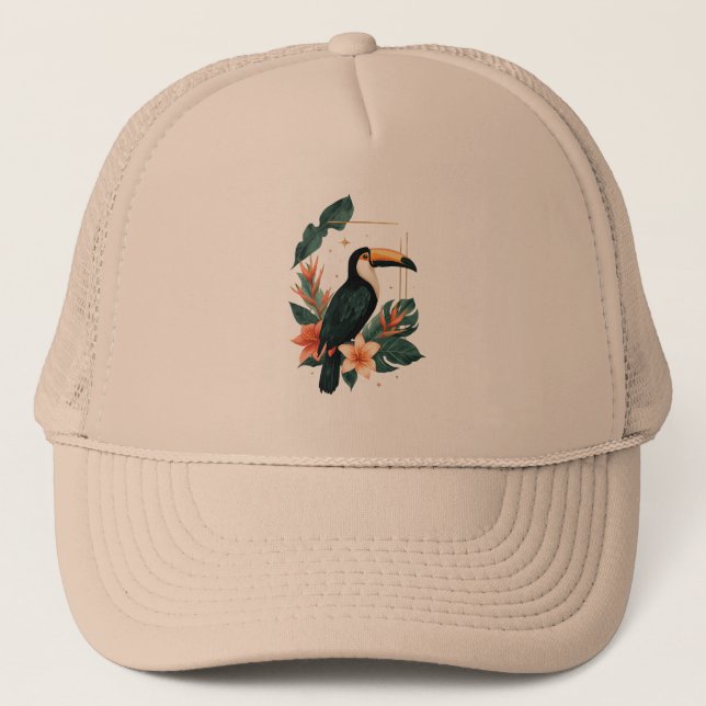 Toucan Muse Tropical Cap (Front)