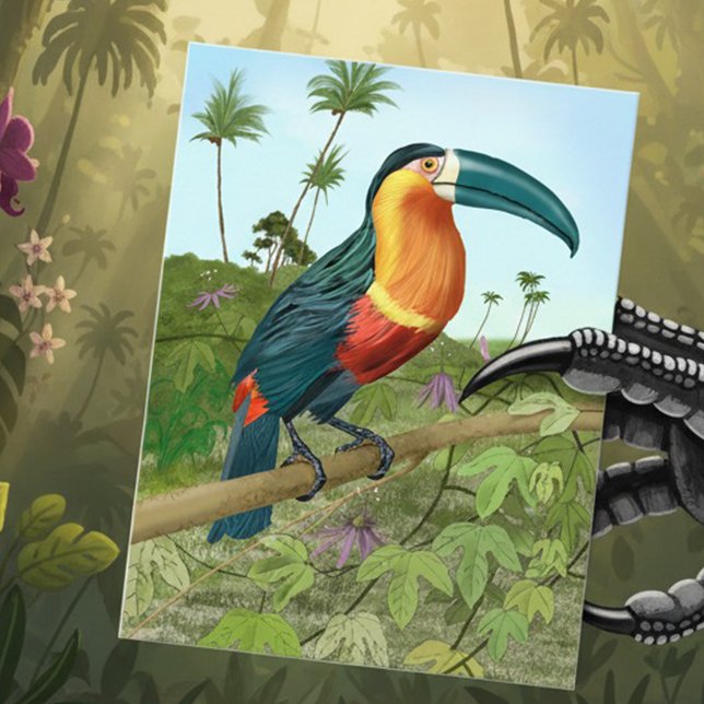 Toucan Painting Postcard (Creator Uploaded)