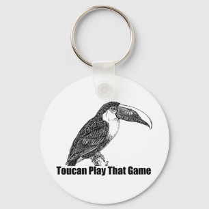 Toucan Play That Game Key Ring