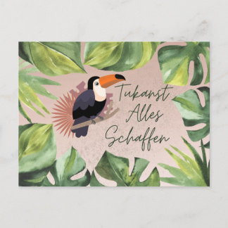 Toucan Postcard 'Toucan Do It All'
