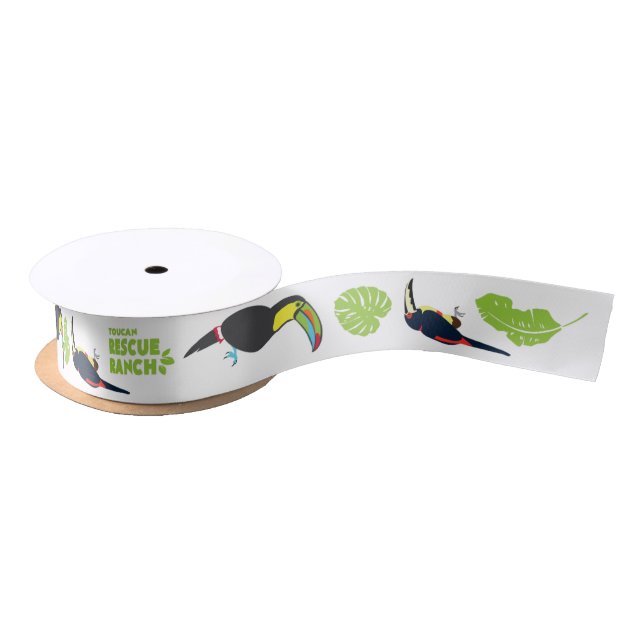 Toucan Ribbon Satin Ribbon (Spool)