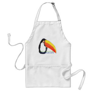 Toucan South American Exotic Jungle Bird Apron