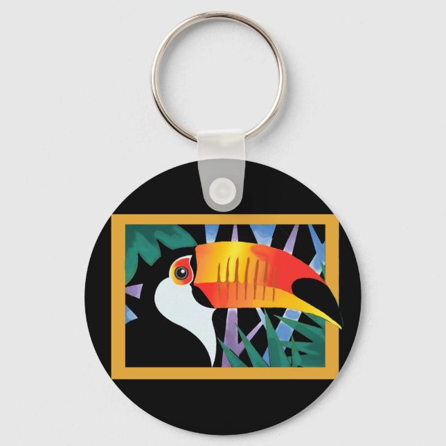 Toucan Tango Key Ring (Front)