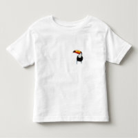 Toucan Toddler Fine Jersey T-Shirt, White