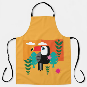 Toucan Tropical Bird Apron