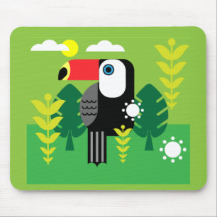 Toucan Tropical Bird Mouse Pad