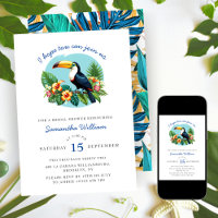 Toucan Tropical Rainforest Summers Bridal Shower