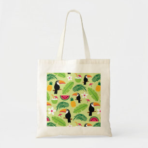 Toucan Tropical Summer Tote Bag