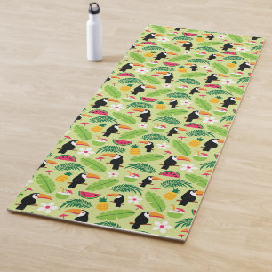 Toucan Tropical Summer Yoga Mat