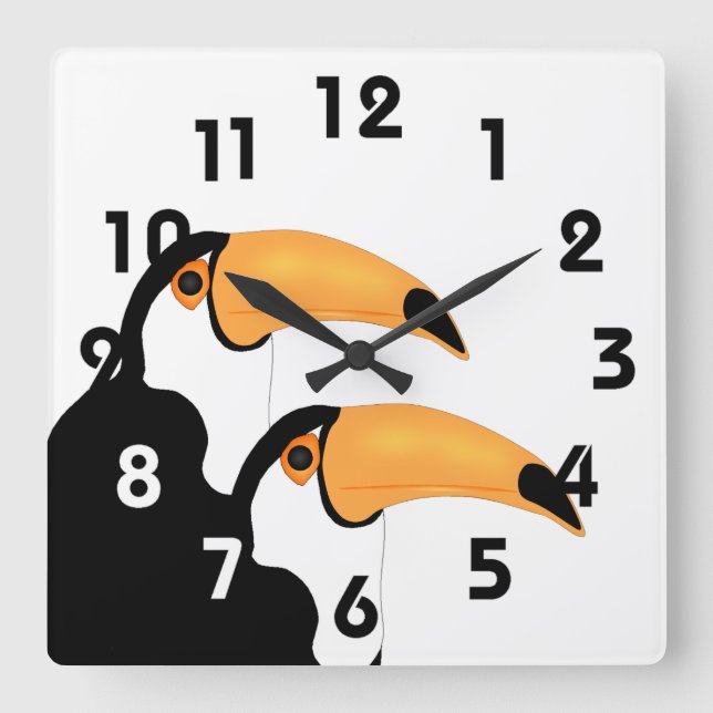 Toucan Wall Clock (Front)