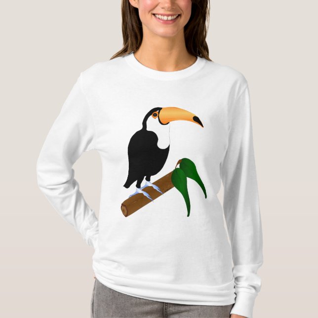 Toucan Women's Long Sleeve Tshirt (Front)