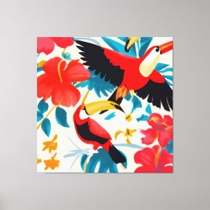 Toucans can! canvas print