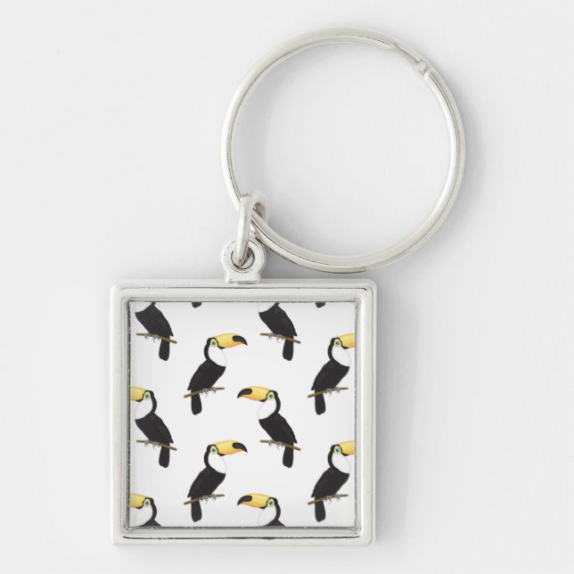 Toucans Key Ring (Front)