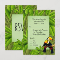 Toucans RSVP with Entree Selection