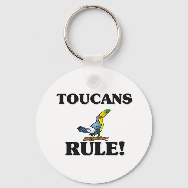 TOUCANS Rule! Key Ring (Front)