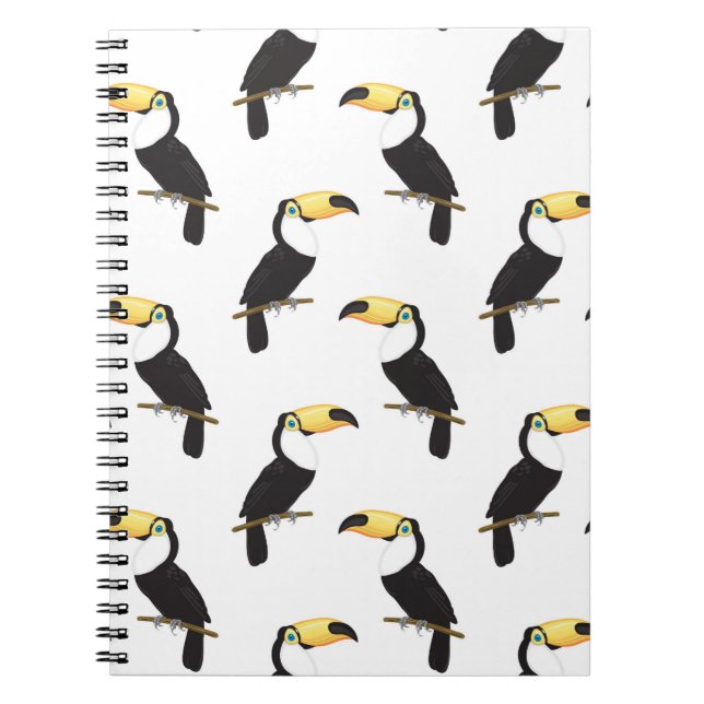 Toucans Spiral Notebook (Front)