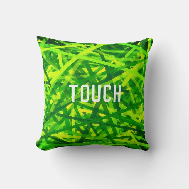 Touch Grass (Style: 7) Cushion (Front)