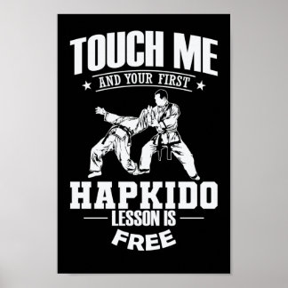 Touch Me and Your First Hapkido Lesson is Free Poster