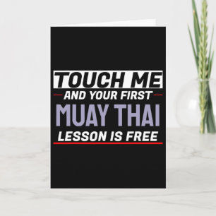 Touch Me And Your First Muay Thai Lesson Is Free K Card