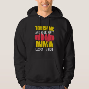 Touch Me Kickboxing Gloves Men MMA Hoodie