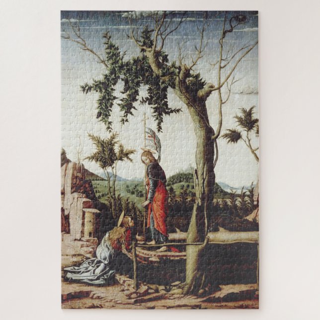 Touch me not by Andrea Mantegna Jigsaw Puzzle (Vertical)