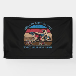 Touch Me Your First Wrestling Lesson Is Free Banner