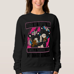 Touch My Coffee I Will Show You My Inner Gangster Sweatshirt