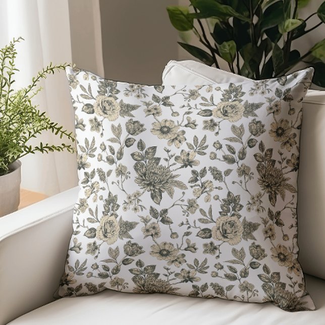 Touch of Elegance Garden Toile Cushion (Creator Uploaded)