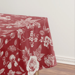 Touch of Elegance Garden Toile Tablecloth