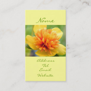 Touch Of Warmth Business Card