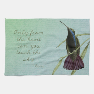 Touch the Sky Hummingbird Tea Towel