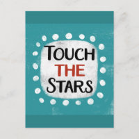 Touch The Stars Postcard