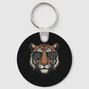Touchdown American Football Game Day Thanksgiving Key Ring