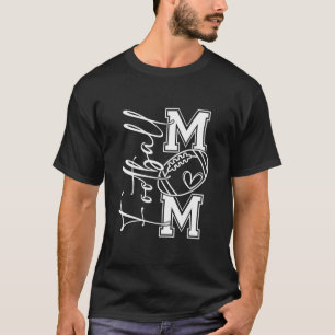 Touchdown American Footll Mom Game Day Thanksgivin T-Shirt