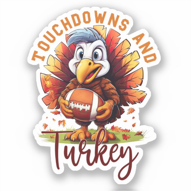 Touchdown and Turkey Thanksgiving (Front)