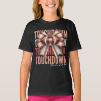 Touchdown Coquette Bow Football Season