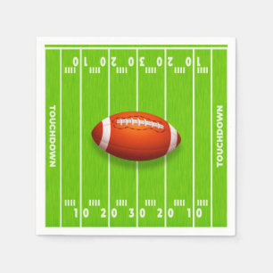 Touchdown Football Field Napkin