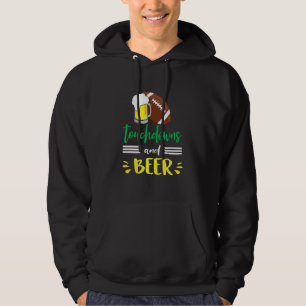 Touchdowns and Beer College Football Common Hoodie