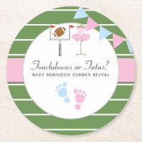 Touchdowns or Tutus Gender Reveal Party