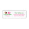Touchdowns or Tutus Gender Reveal Return Address