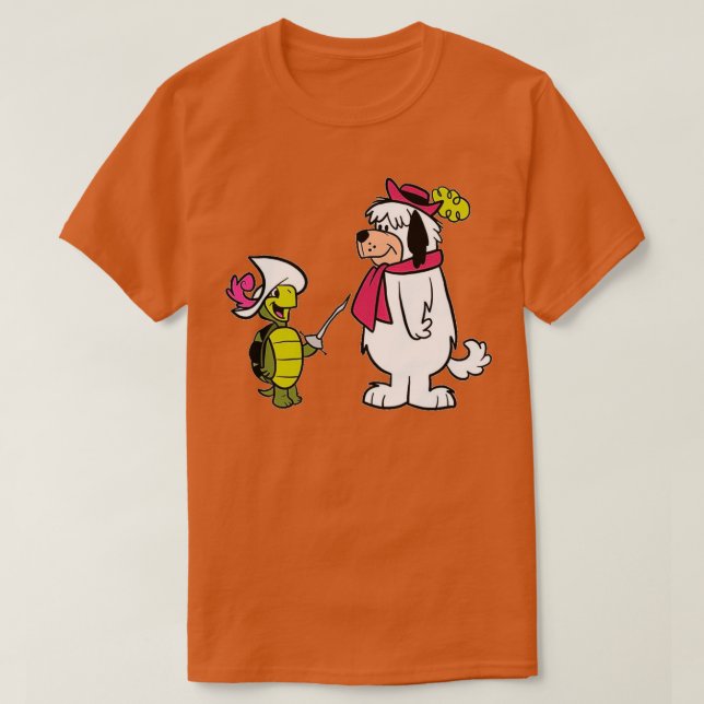 Touche Turtle and Dum Dum grey T-Shirt (Design Front)