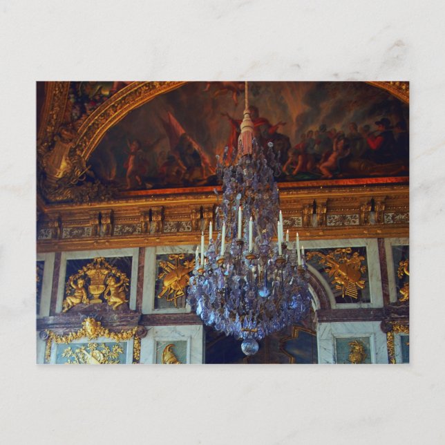 Touched by Elegance Chandelier ~ Postcard (Front)