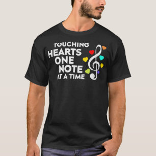 Touching Hearts One Note At A Time Apparel T-Shirt
