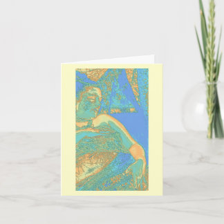 Touching Oshun - notecard