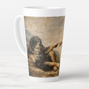 Touching the Divine Latte Mug