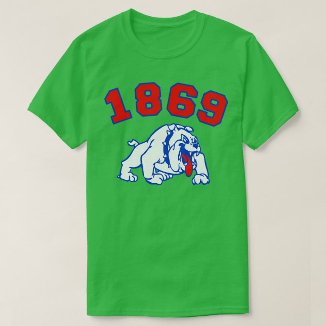 Tougaloo 1869 College Apparel 5 T-Shirt (Design Front)
